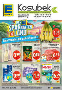 Edeka prospekt Stolberg	 ab 01.09.2025 gültig