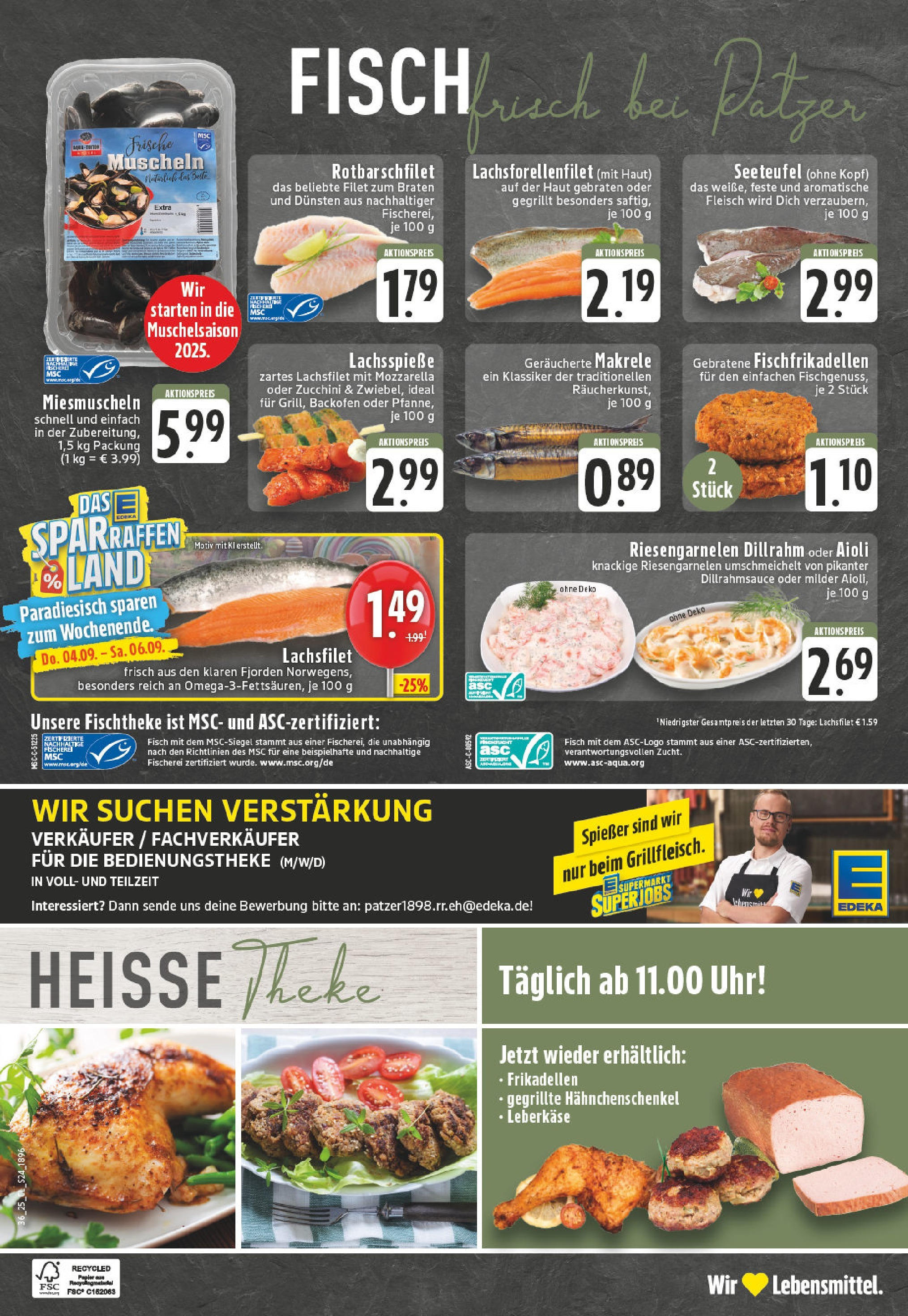 Edeka prospekt Lünen (ab 01.09.2025) » Angebote Online | Seite: 24 | Produkte: Hahnchenschenkel, Theke, Backofen, Zucchini Edeka prospekt Lünen (ab 01.09.2025) » Angebote Online | Seite: 24 | Produkte: Hahnchenschenkel, Theke, Backofen, Zucchini