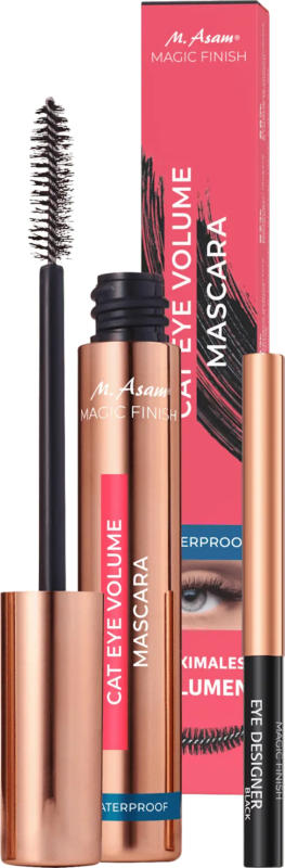 M. Asam Geschenkset Mascara Cat Eye Volume Waterproof Deep Black