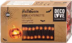 Dekorieren & Einrichten LED Lichterkette Kürbis (20er)