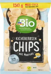dmBio Kichererbsen Chips mit Meersalz