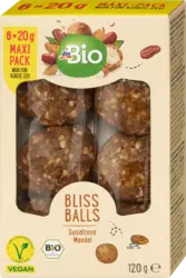 dmBio Bliss Balls, gesalzene Mandel