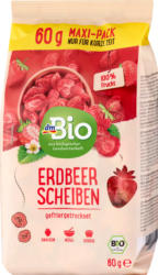 dmBio Trockenfrüchte, Erdbeerscheiben gefriergetrocknet