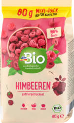 dmBio Trockenfrüchte, Himbeeren gefriergetrocknet