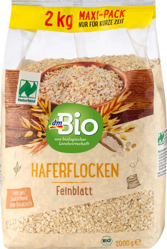 dmBio Haferflocken, Feinblatt