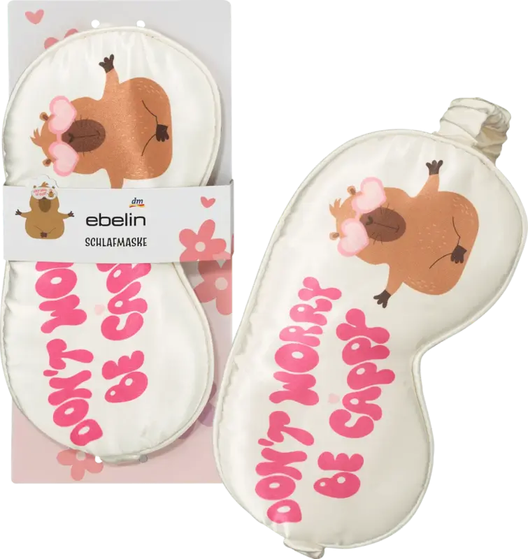ebelin Schlafmaske Don't worry be cappy