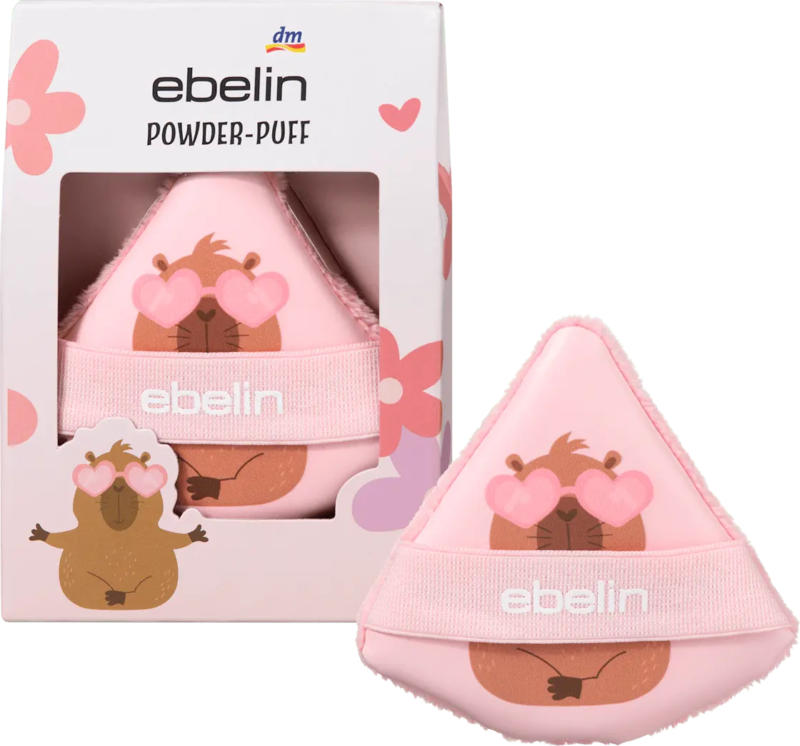 ebelin Powderpuff Don't worry be cappy