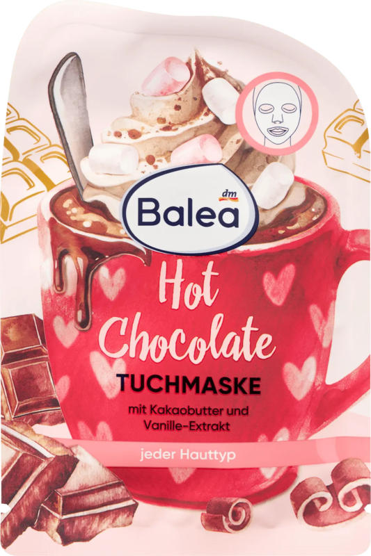 Balea Tuchmaske Hot Chocolate