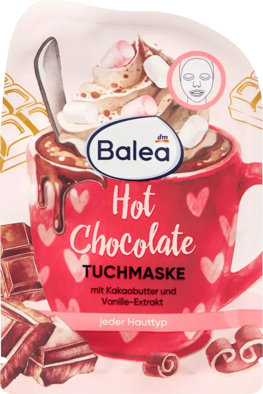 Balea Tuchmaske Hot Chocolate