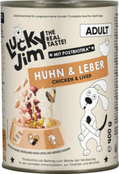 Lucky Jim Nassfutter Hund mit Huhn & Leber