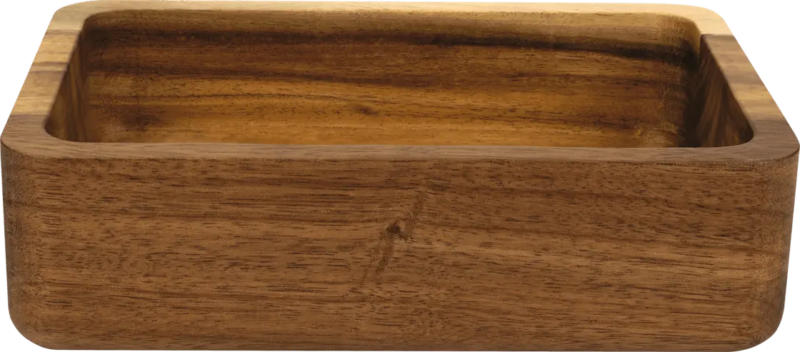 Jean&Len Aufbewahrungstablett aus Akazienholz, natur (18x12x5 cm)