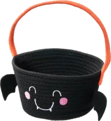 Dekorieren & Einrichten Stoffkorb mit Henkeln, Fledermaus