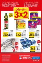 Eroski ¡OFERTÓN! 3x2 EROSKI CENTER - hasta el 17.09.2025