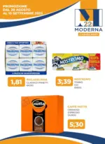 Moderna Cash PROMOZIONE DAL 28 AGOSTO AL 10 SETTEMBRE 2025 - al 10.09.2025