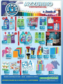 Offerte valide da 28 agosto al 14 settembre