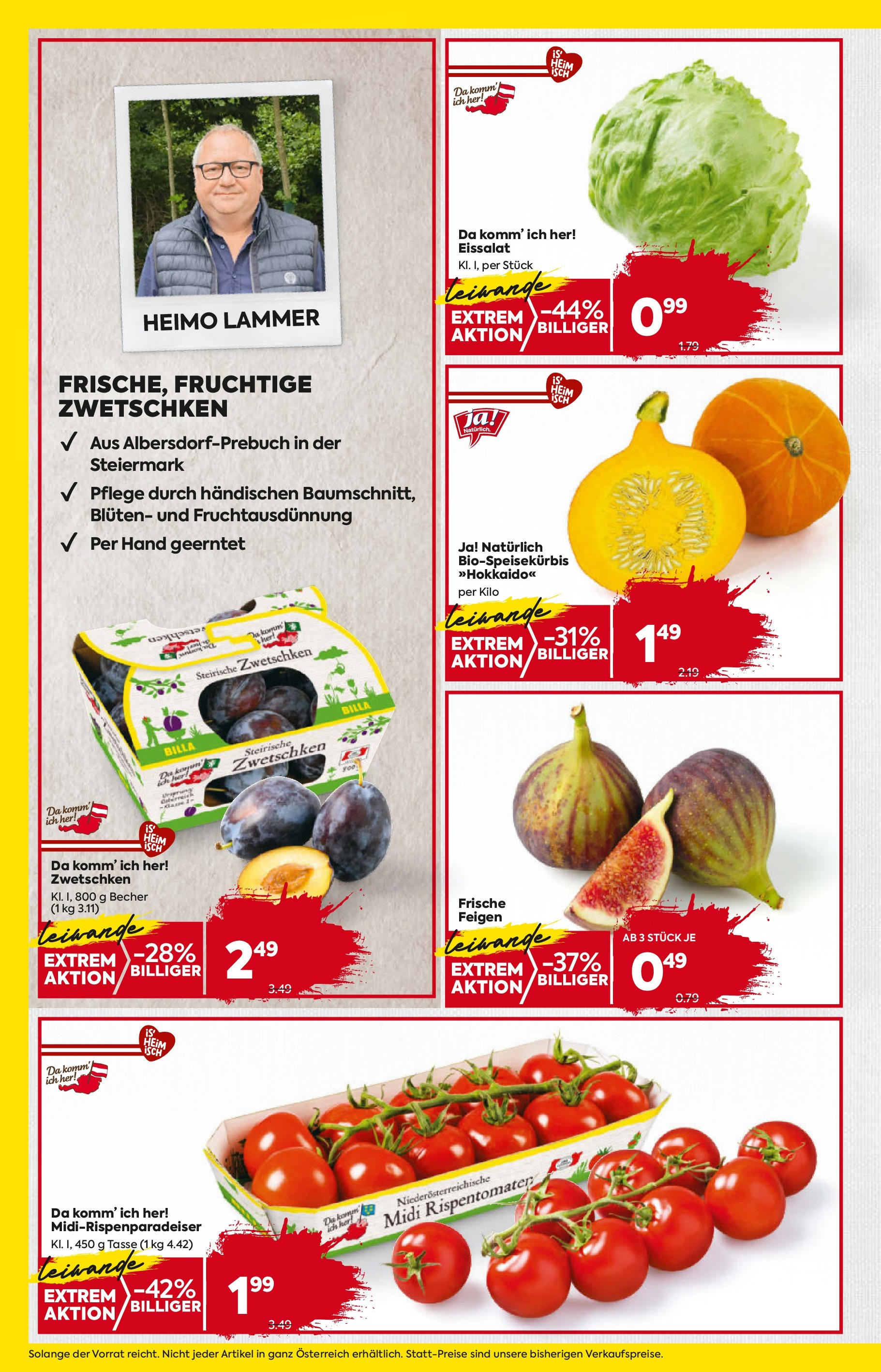 Billa Flugblatt - Wien ab 04.09.2025 ✳️ Angebote, Prospekt | Seite: 4 | Produkte: Herd Billa Flugblatt - Wien ab 04.09.2025 - Angebote, Prospekt | Seite: 4 | Produkte: Herd