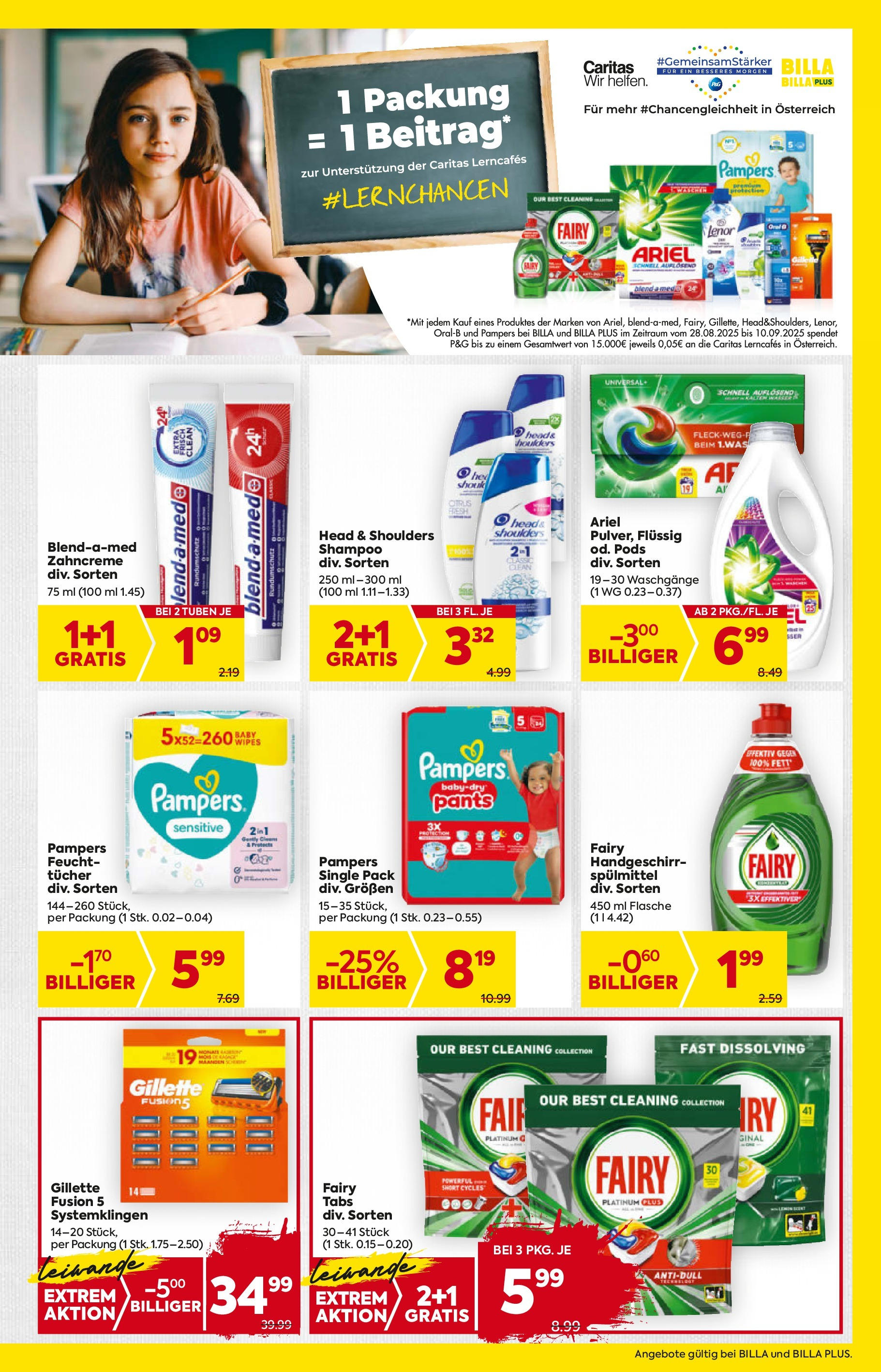 Billa Flugblatt - Wien ab 04.09.2025 ✳️ Angebote, Prospekt | Seite: 15 | Produkte: Pampers, Shampoo Billa Flugblatt - Wien ab 04.09.2025 - Angebote, Prospekt | Seite: 15 | Produkte: Pampers, Shampoo