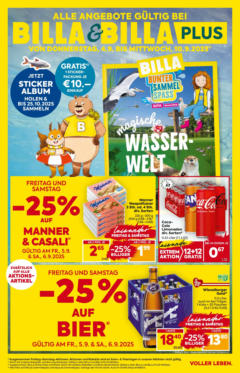 Billa Flugblatt - Moedling, Scheibbs, Schwadorf ab 04.09.2025 gültig