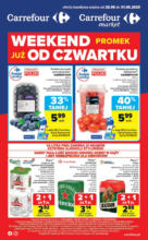 Gazetka Weekend promek już od czwartku! Carrefour – do 31.08.2025