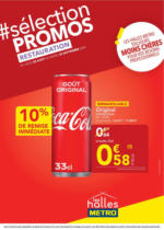 Metro Sélection Promos Restauration - au 30.09.2025