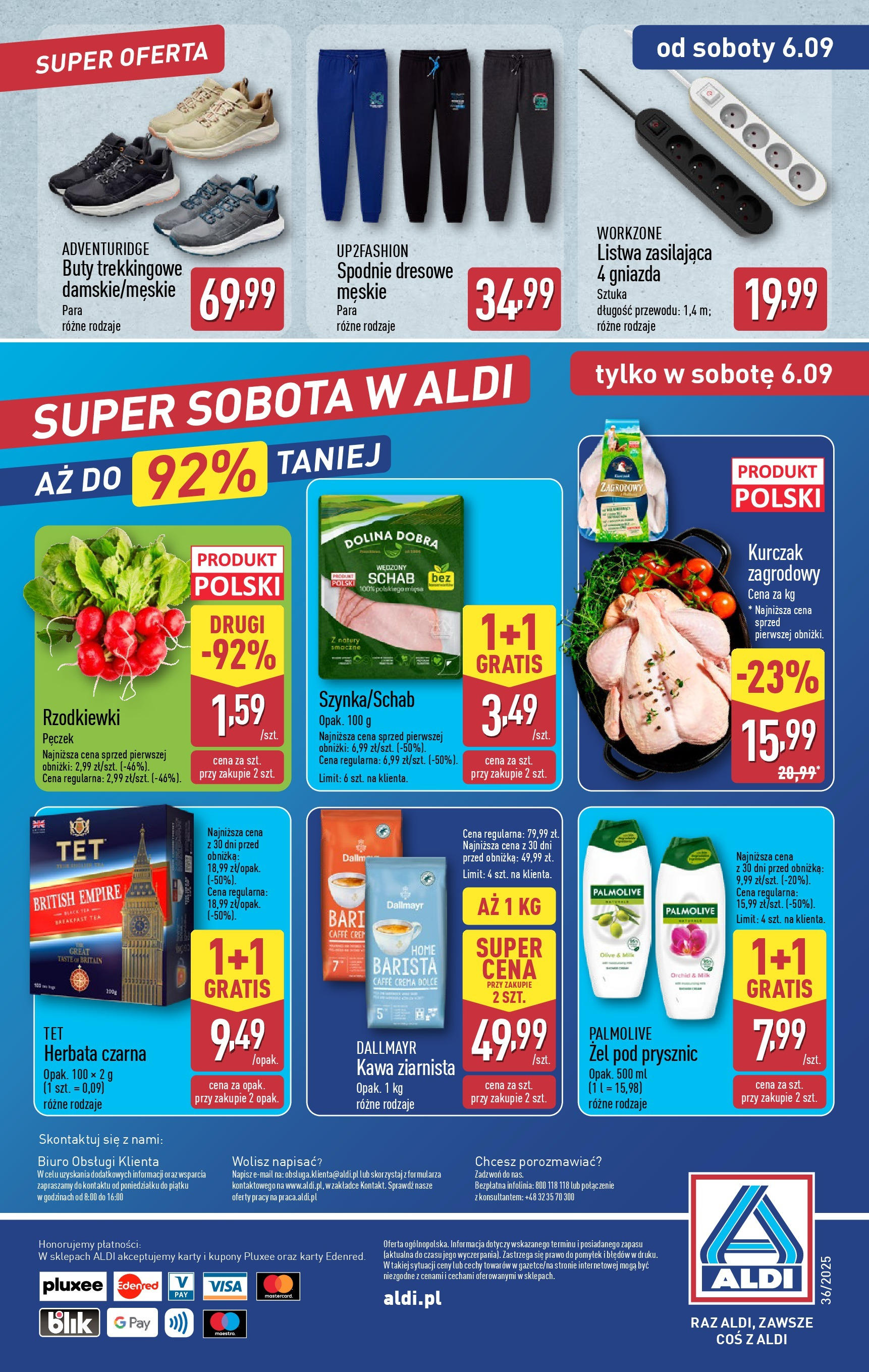 Aldi Gazetka od 01.09.2025 | Nowa PDF gazetka | Strona: 40 Aldi Gazetka od 01.09.2025 - Ulotka PDF, promocje | Strona: 40