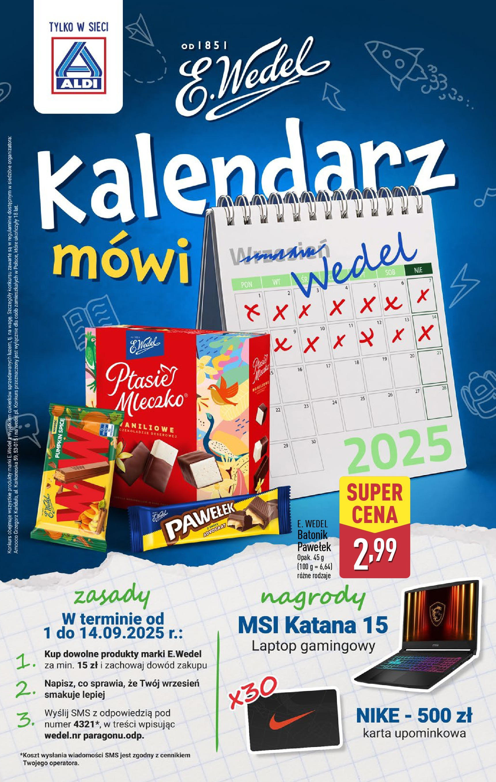 Aldi Gazetka od 01.09.2025 | Nowa PDF gazetka | Strona: 41 Aldi Gazetka od 01.09.2025 - Ulotka PDF, promocje | Strona: 41