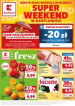 Kaufland Super Weekend ważne do 31.08 Kaufland – od 30.08.2025