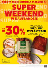 Kaufland Super Weekend ważne do 31.08