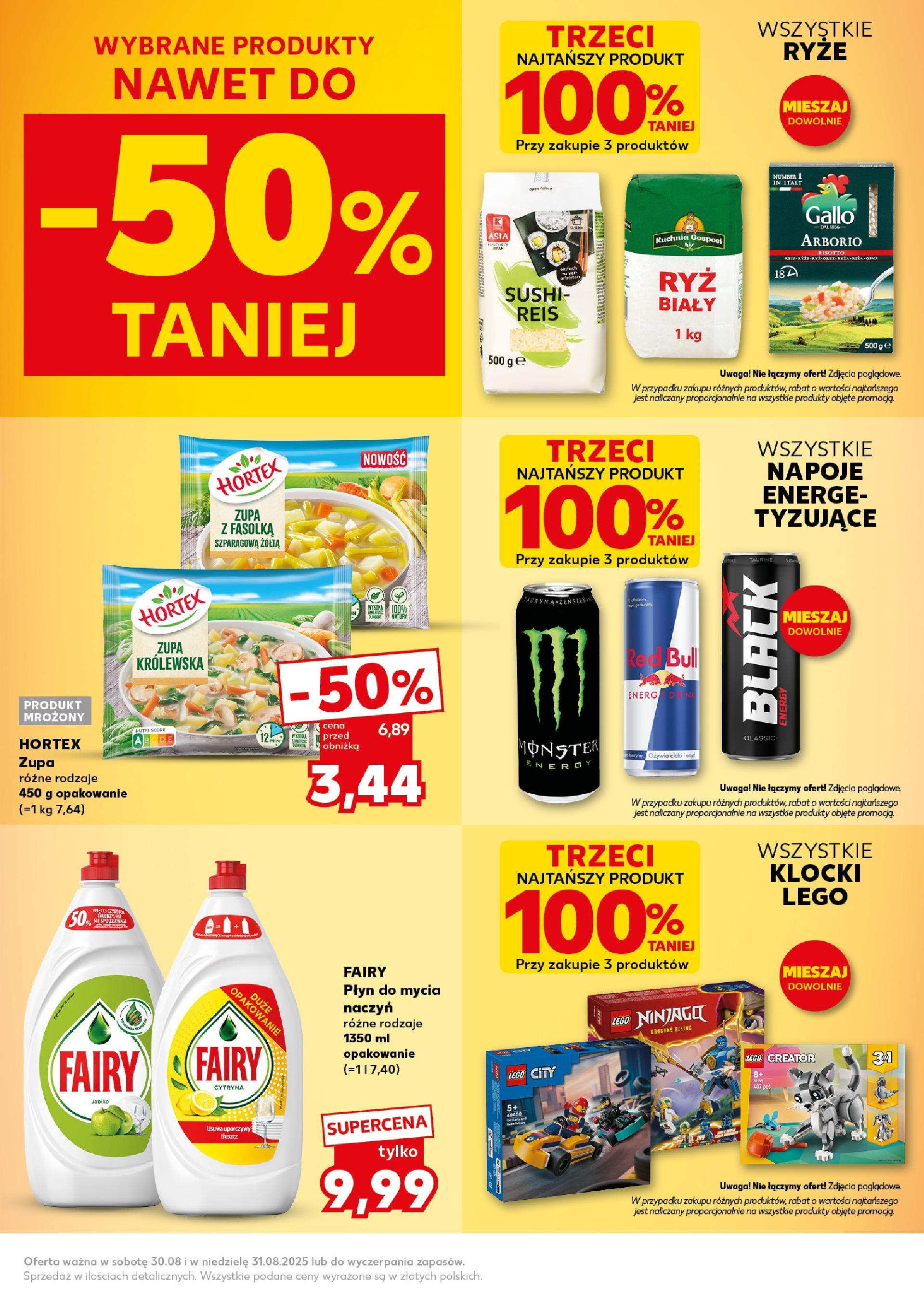 Kaufland gazetka - Super weekend (30.08.2025) - od jutra | Strona: 5 | Produkty: Red bull, Napoje, Lego, Fairy Kaufland gazetka - Super weekend od 30.08.2025 - od jutra PDF | Strona: 5 | Produkty: Red bull, Napoje, Lego, Fairy