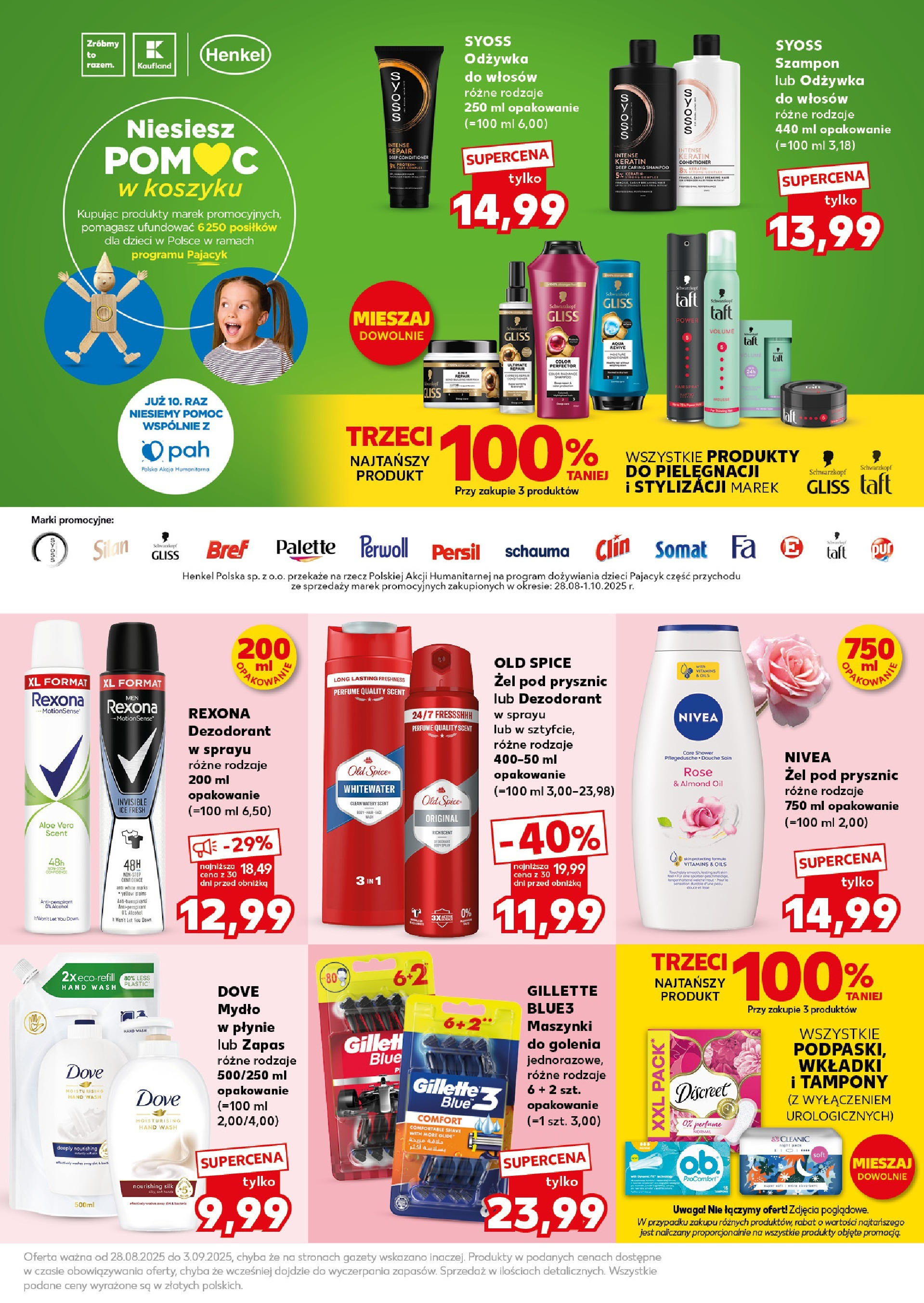 Kaufland gazetka - Super weekend (30.08.2025) - od jutra | Strona: 23 | Produkty: Persil, Odżywka, Old spice, Sos Kaufland gazetka - Super weekend od 30.08.2025 - od jutra PDF | Strona: 23 | Produkty: Persil, Odżywka, Old spice, Sos