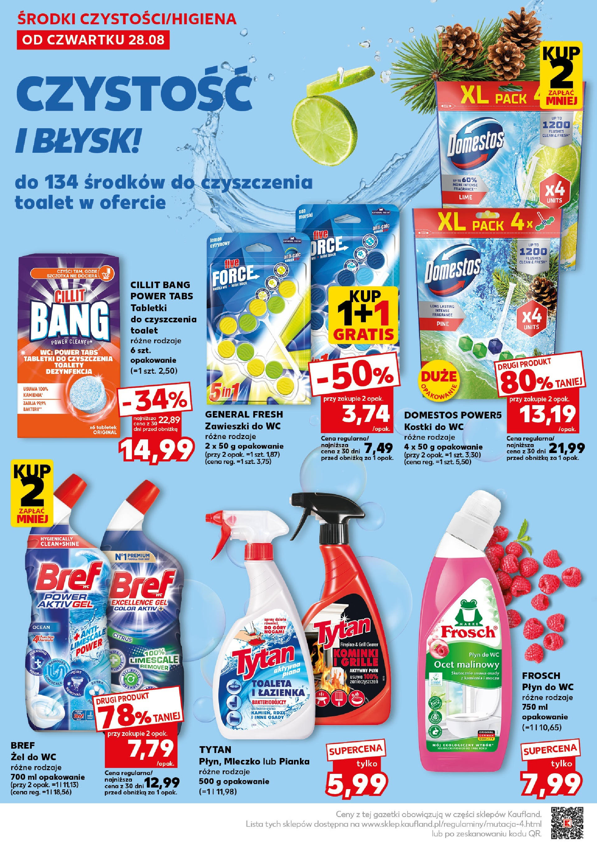 Kaufland gazetka - Super weekend (30.08.2025) - od jutra | Strona: 24 | Produkty: Ocet, Grill, Domestos, Szczotka Kaufland gazetka - Super weekend od 30.08.2025 - od jutra PDF | Strona: 24 | Produkty: Ocet, Grill, Domestos, Szczotka