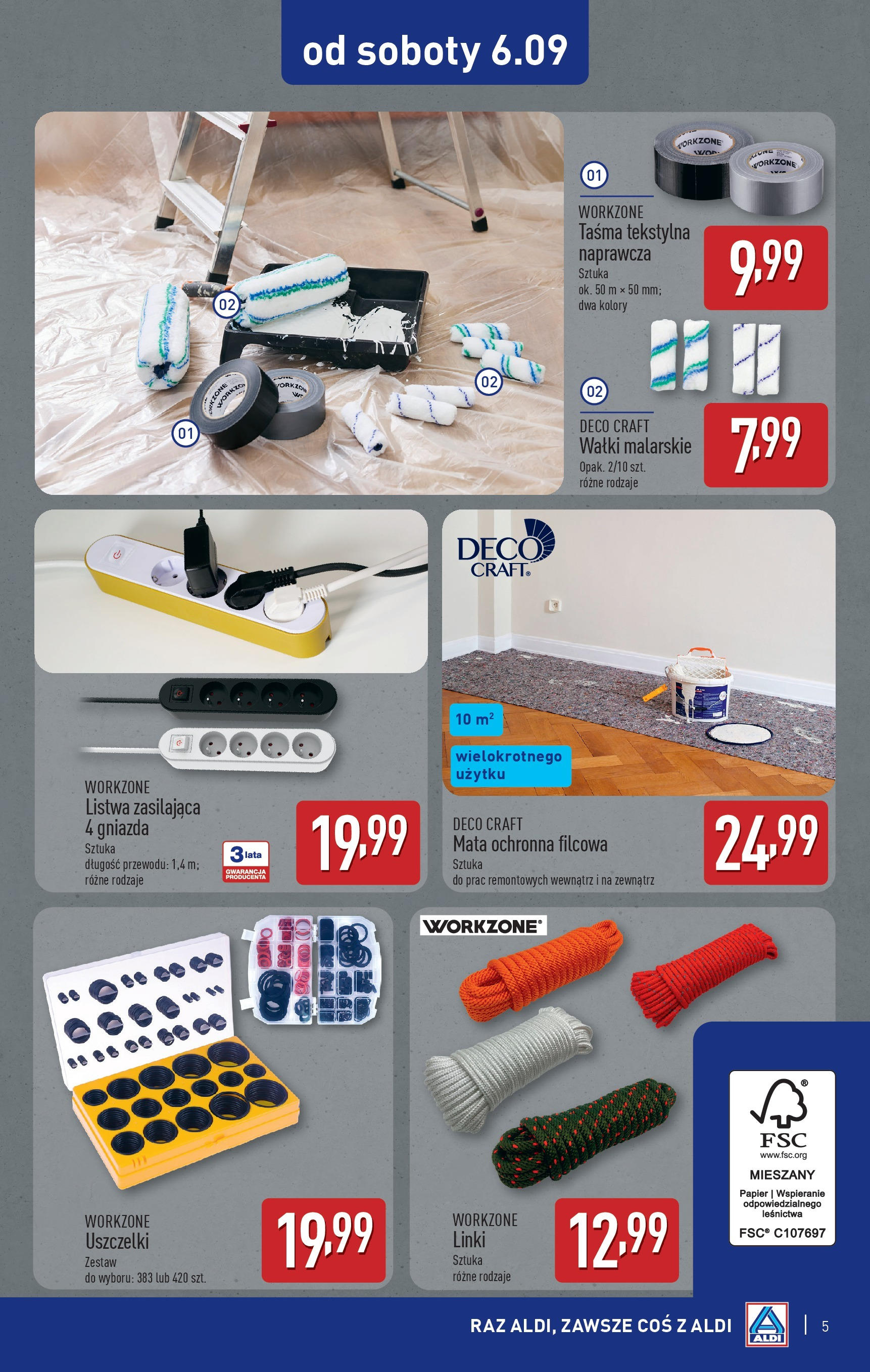 Aldi Gazetka - Od soboty od 06.09.2025 | Nowa PDF gazetka | Strona: 5 Aldi Gazetka - Od soboty od 06.09.2025 - Ulotka PDF, promocje | Strona: 5