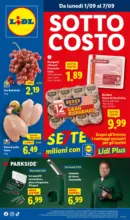 Lidl SOTTOCOSTO - al 07.09.2025