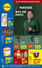 Catalog Lidl până în data de 07.09.2025