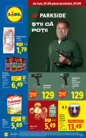 Catalog Lidl până în data de 07.09.2025