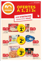 Consum OFERTES A 1, 2 i 3€ - hasta el 24.09.2025