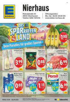Edeka prospekt Oberhausen	 gültig ab dem 01.09.2025