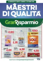 Gran Risparmio Maestri di qualita - al 07.09.2025