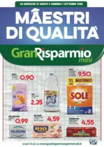 Gran Risparmio Maestri di qualita - al 07.09.2025