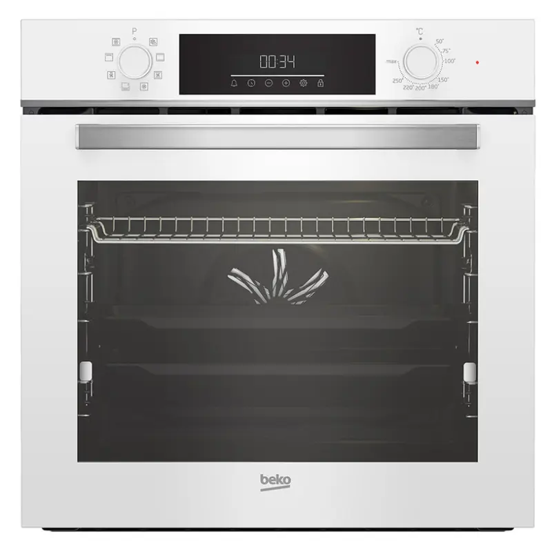 Фурнa за вграждане BEKO BBIM 14300 WMS 72 L, A, КАТАЛИТИЧНИ ПАНЕЛИ, ТЕЛЕСКОПИЧНА СИСТЕМА, ПЛАВНО ЗАТВАРЯНЕ