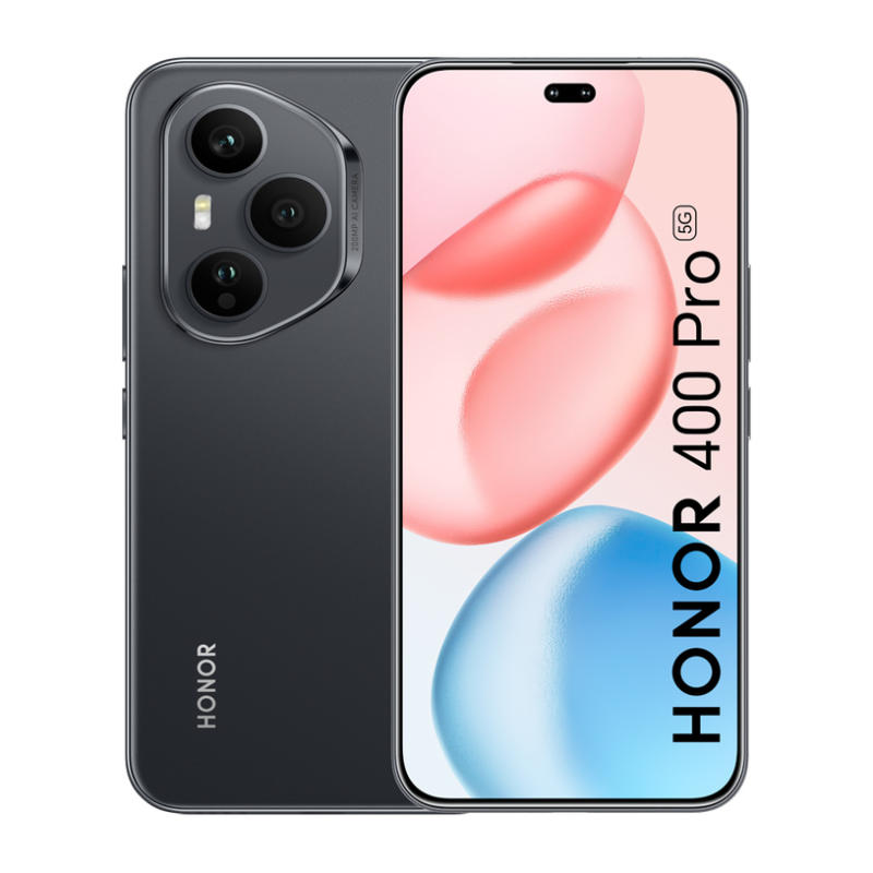 Смартфон GSM HONOR 400 PRO 5G MIDNIGHT BLACK 6.70 ", 512 GB, RAM 12 GB, 200+50+12 MP, 5G