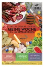 HIEBER Hieber's Frischecenter: Meine Woche - bis 06.09.2025