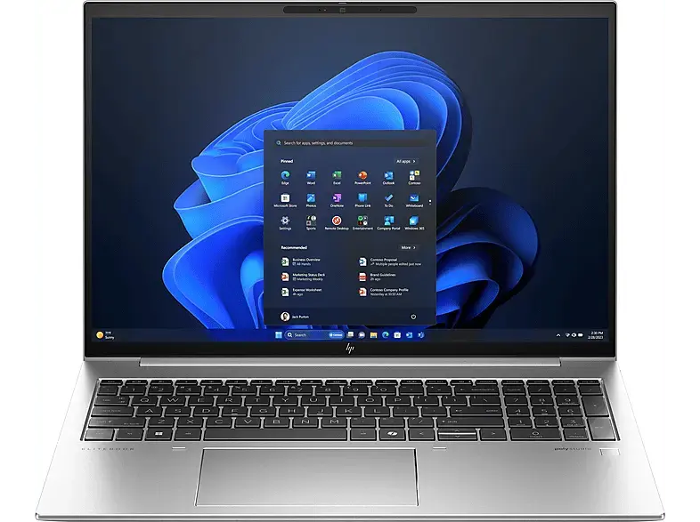 HP EliteBook 860 G11 for Business Notebook 16 Zoll, WUXGA, Intel® Core™ Ultra 5 Prozessor 125U (12 MB Cache, bis zu 4,30 GHz), GB RAM, 512 SSD, Windows 11 Pro, Onboard Graphics, Silber