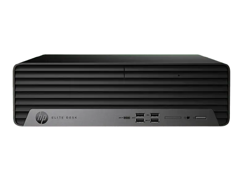 HP EliteDesk 805 G9 SFF Desktop PC for Business, AMD Ryzen™ 5 8500G Prozessor, 16 GB RAM, 512 SSD, Radeon™ 740M, Windows 11 Pro, Schwarz
