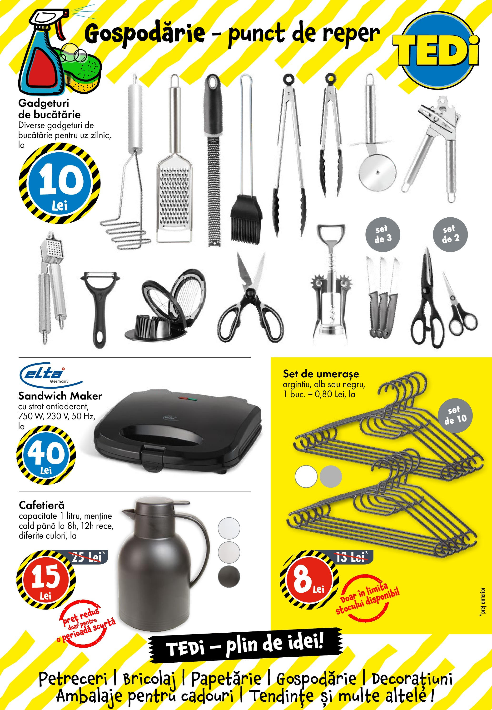 Catalog TEDi - Cisnădie || Oferte de la 28.08.2025 | Pagină: 7 | Produse: Cafetieră, Bucătărie Catalog TEDi - Cisnădie - Oferta 28.08.2025 - 04.09.2025 | Pagină: 7 | Produse: Cafetieră, Bucătărie