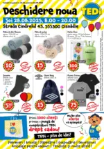 TEDi Catalog TEDi până în data de 03.09.2025 - până la 03-09-25