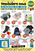 TEDi Catalog TEDi până în data de 03.09.2025 - până la 03-09-25