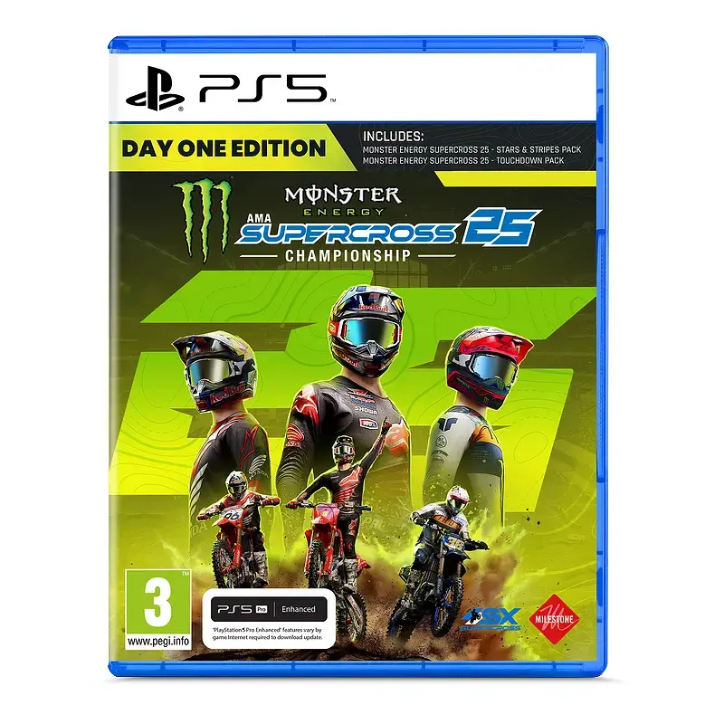 Игра Monster Energy Supercross 25 - Day 1 Edition (PS5)