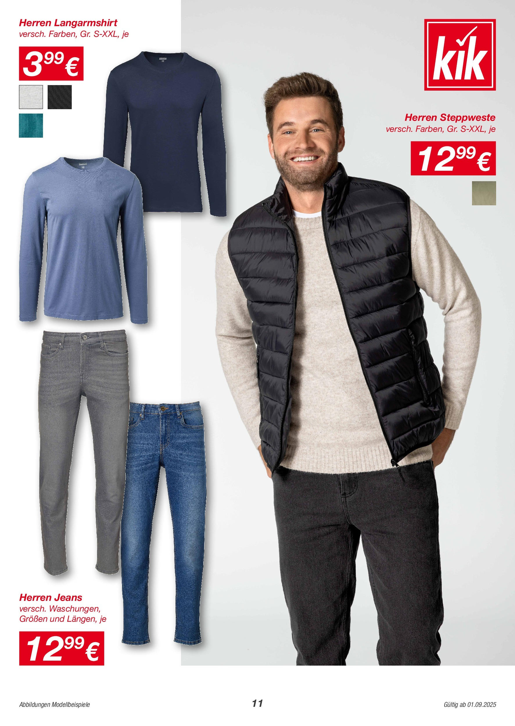 Kik - KiK: Kleine Helden, kleine Preise (28.08.2025) || Aktuelle Angebote | Seite: 11 | Produkte: Jeans Kik - KiK: Kleine Helden, kleine Preise von 28.08.2025 - Aktuelle Angebote | Seite: 11 | Produkte: Jeans