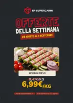 EP Supercarni Offerte della settimana - al 04.09.2025